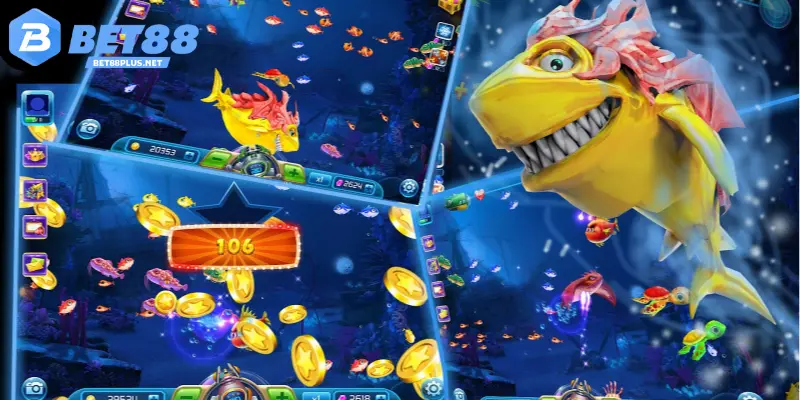 Những trò chơi bắn cá BET88 hot hit nhất 2025